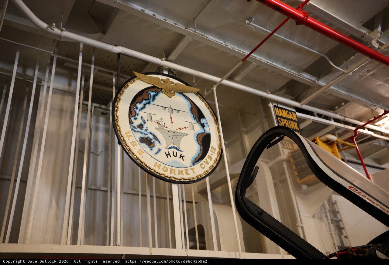 USS Hornet Museum Naval Aviation Display