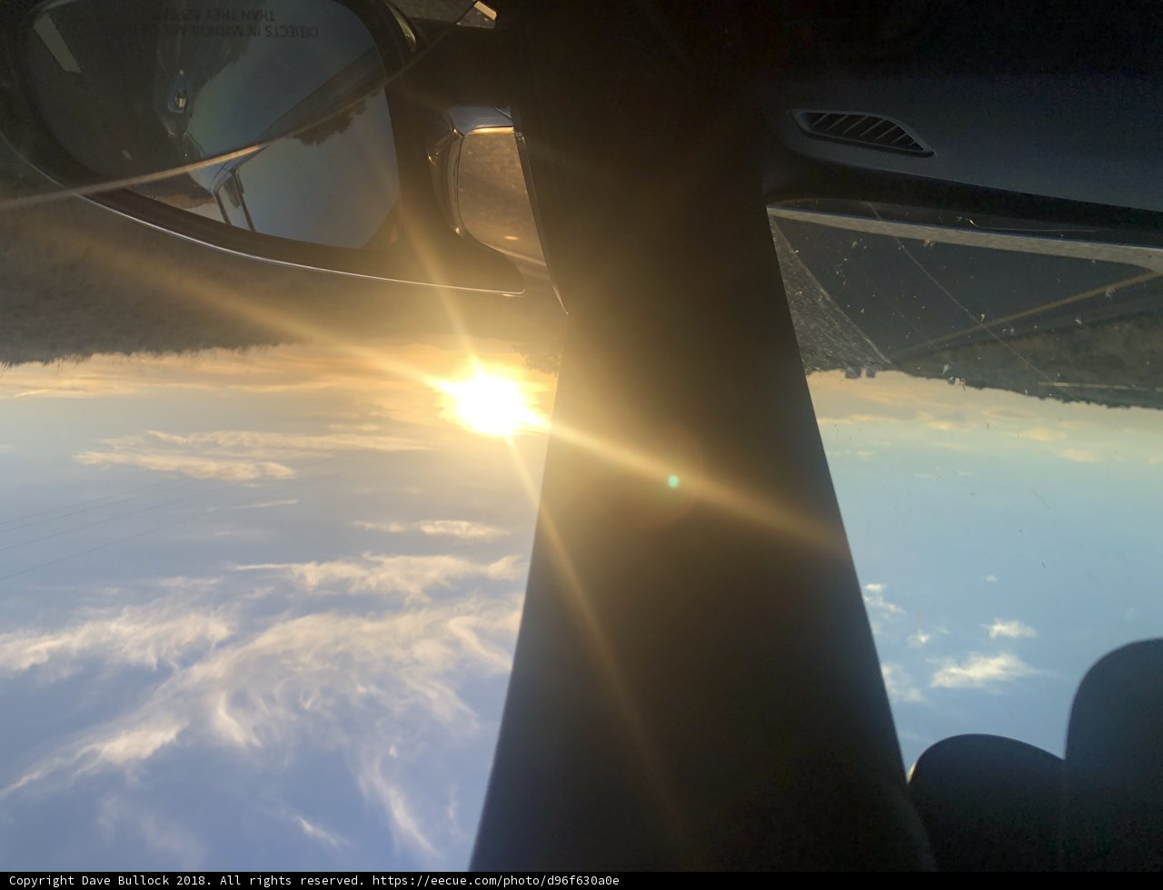 Riding off into Sunset with the Sunflare