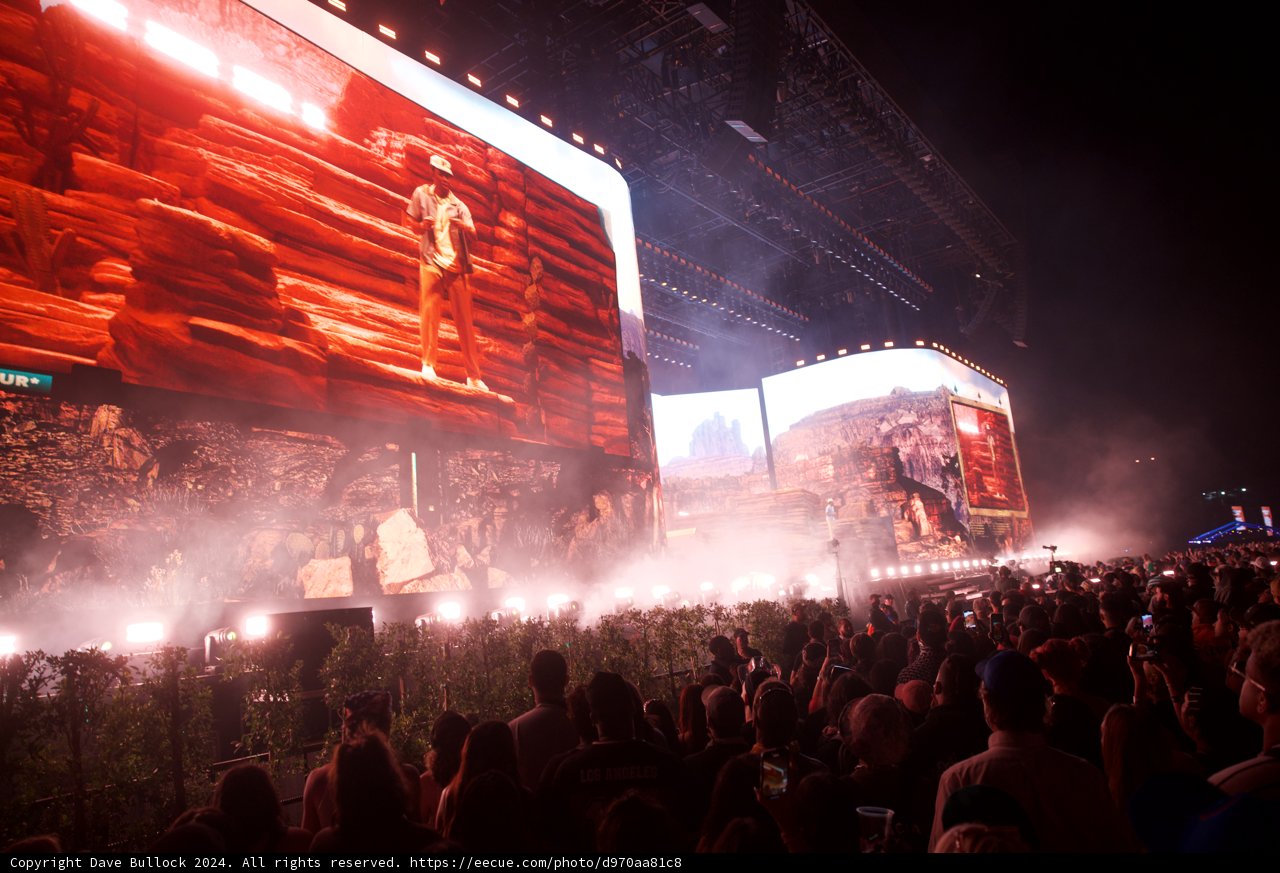 A Night at Coachella 2024: Vibrant Sounds and Visuals Under the Stars