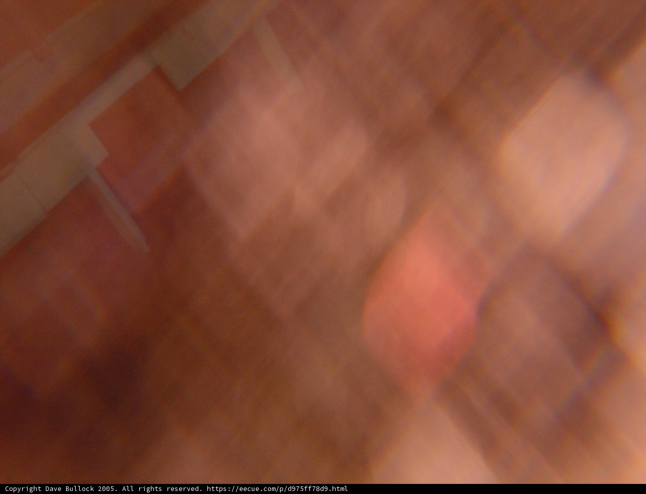 Blurry Persona in Sunlit Space