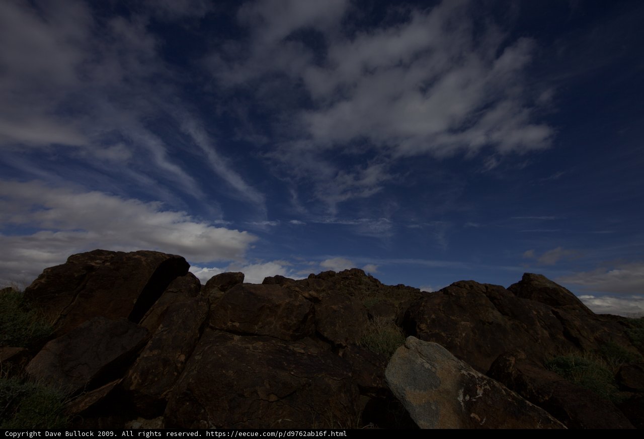 Majestic Rock Formation Against Blue Sky