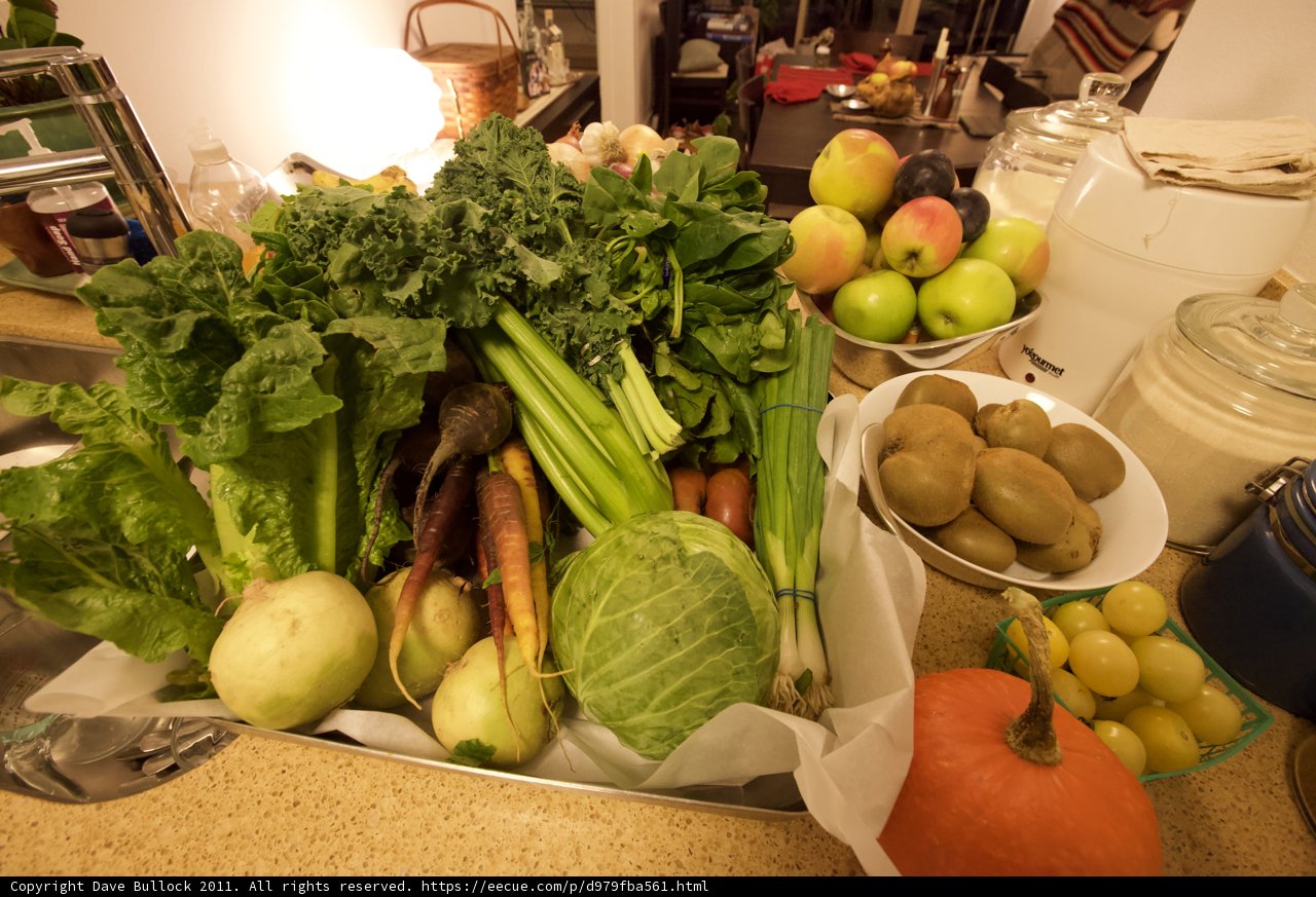 Fresh Vegetable Display