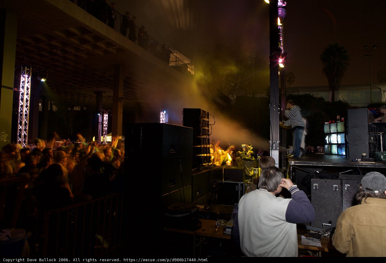 Smoke-Filled Rave at Tao Concert
