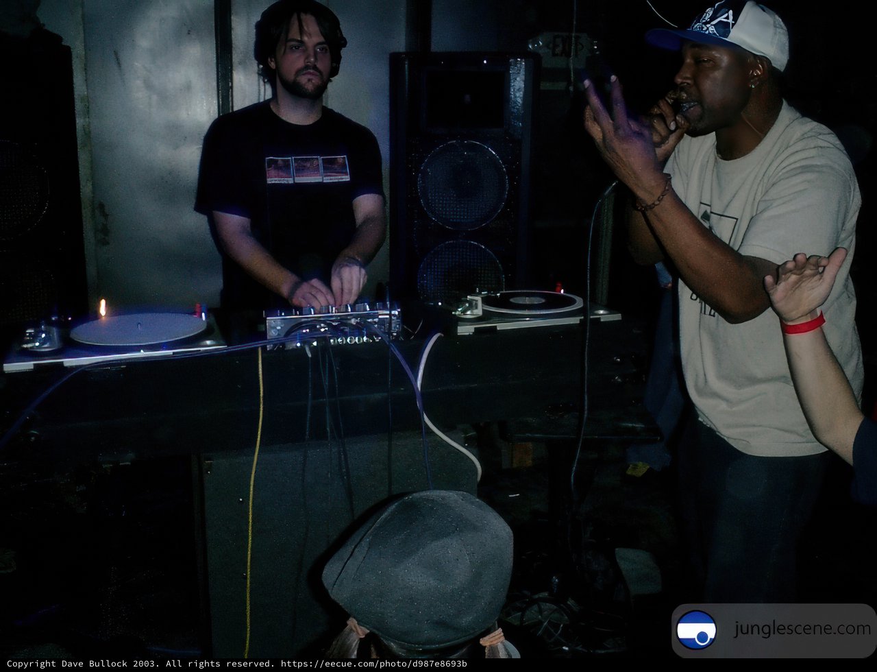 DJ Steve J live at the club