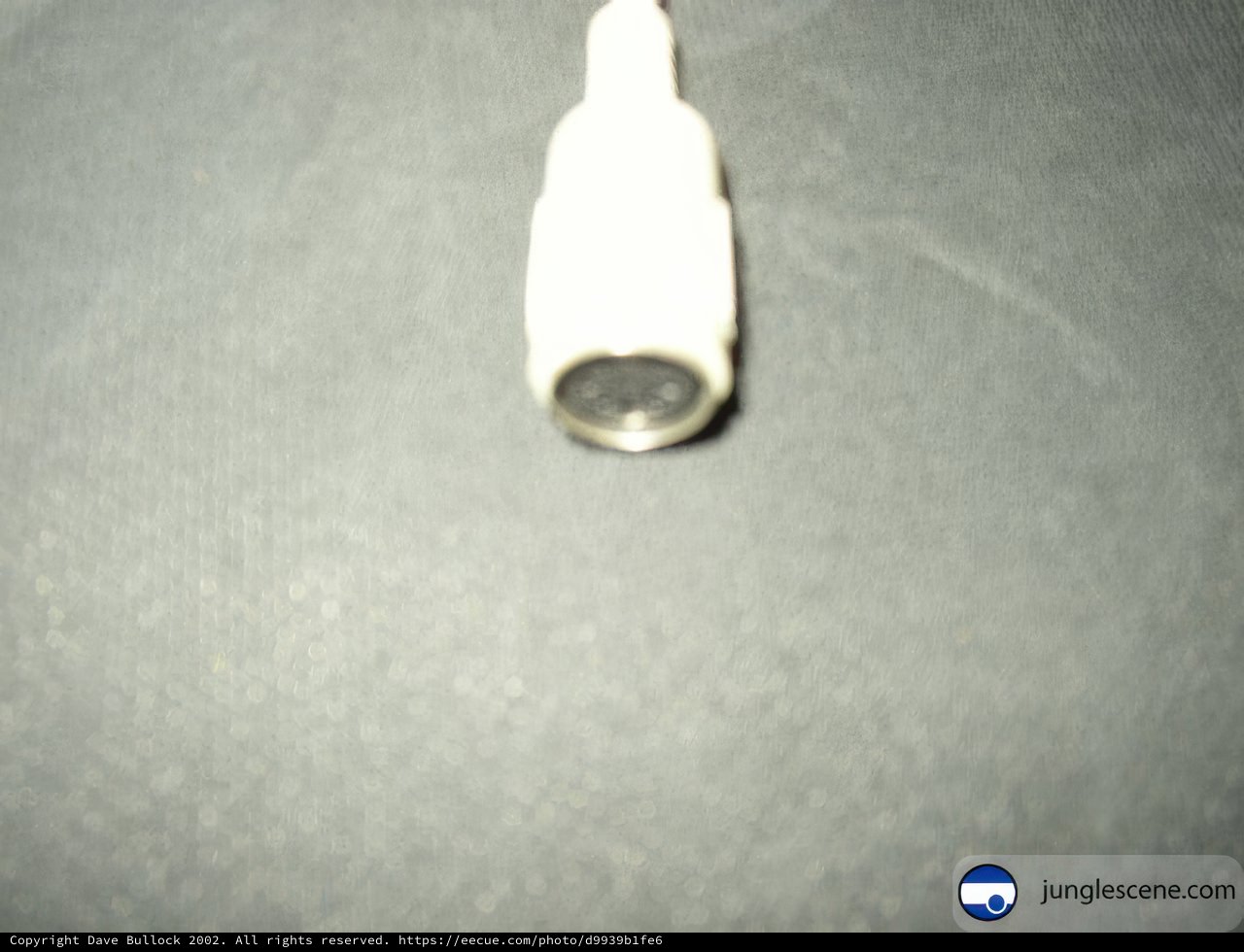 White and Black Cord Adapter