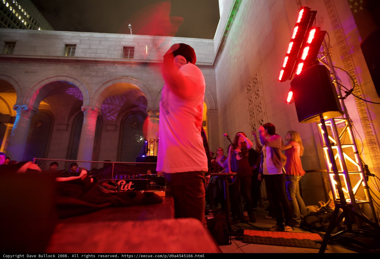 Stage Lights and Headphones