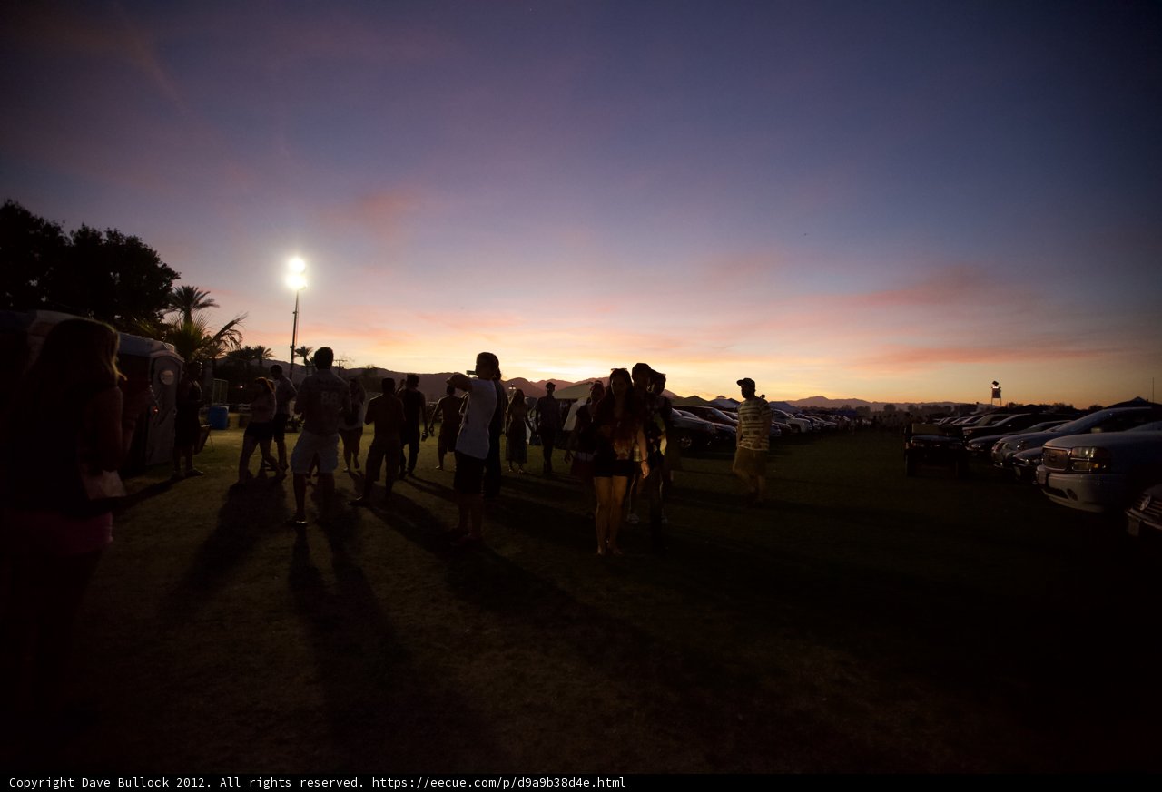Field of Dreams at Sunset