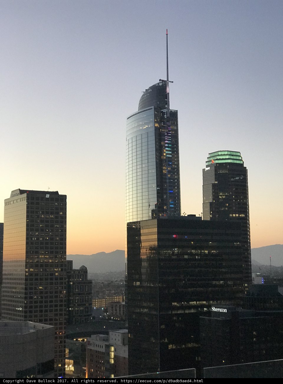 The Setting Sun of LA's Metropolis
