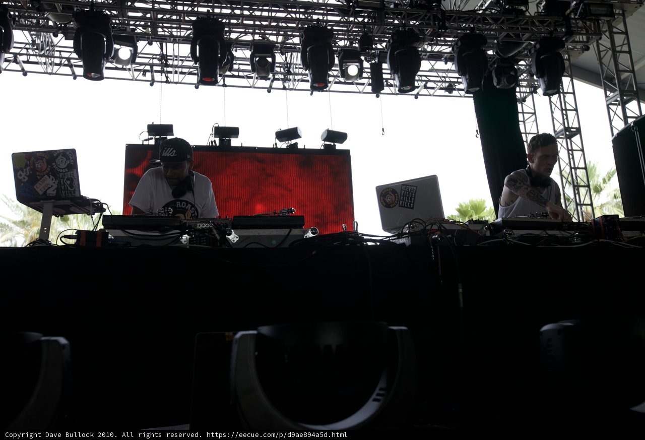 DJ Craze rocks the Coachella stage