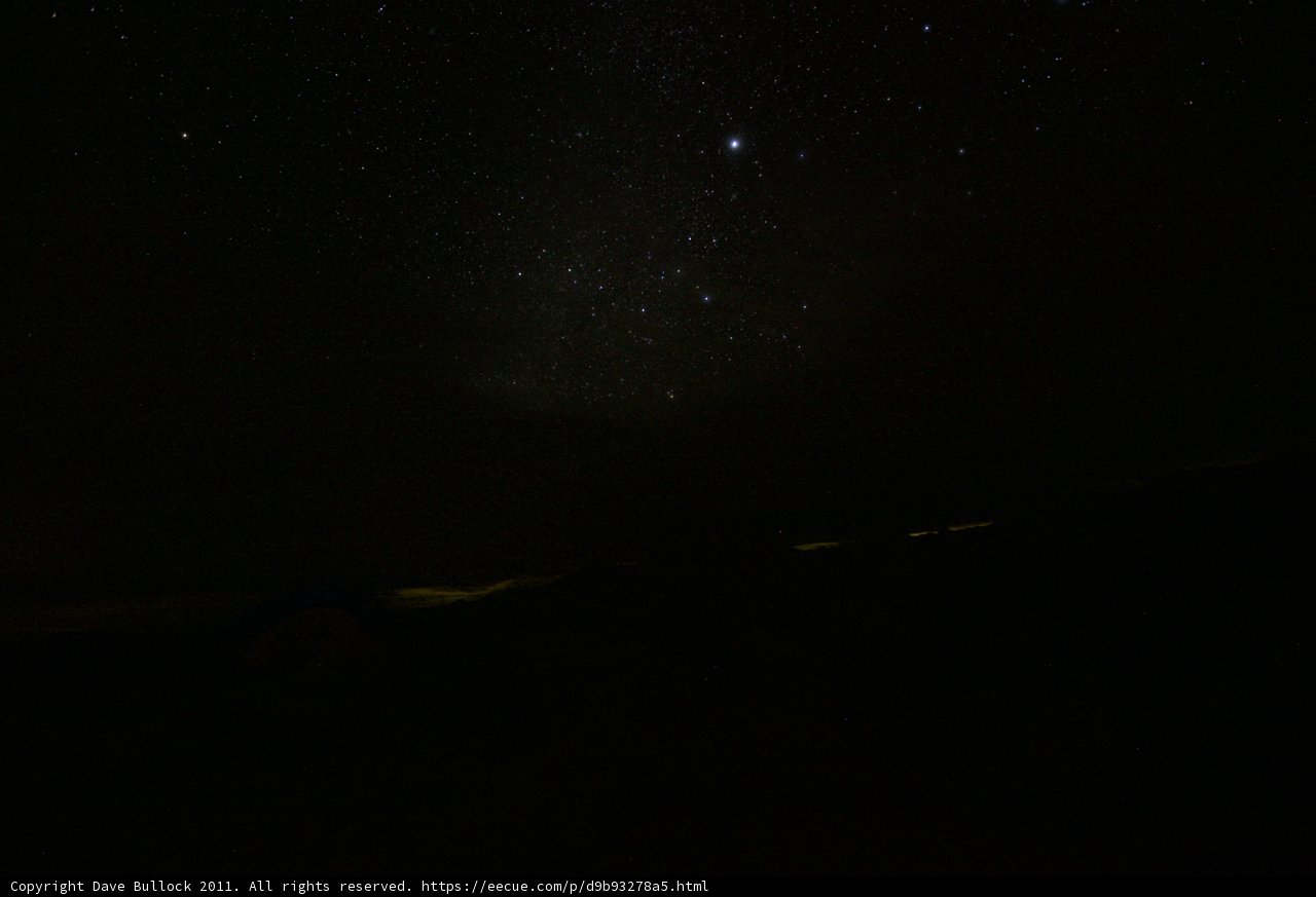 Starry Night Sky