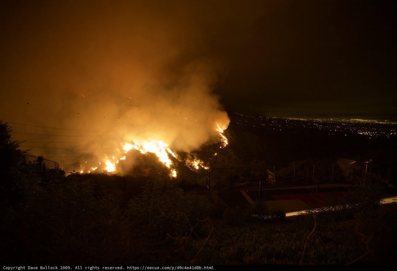 Hills Aflame
