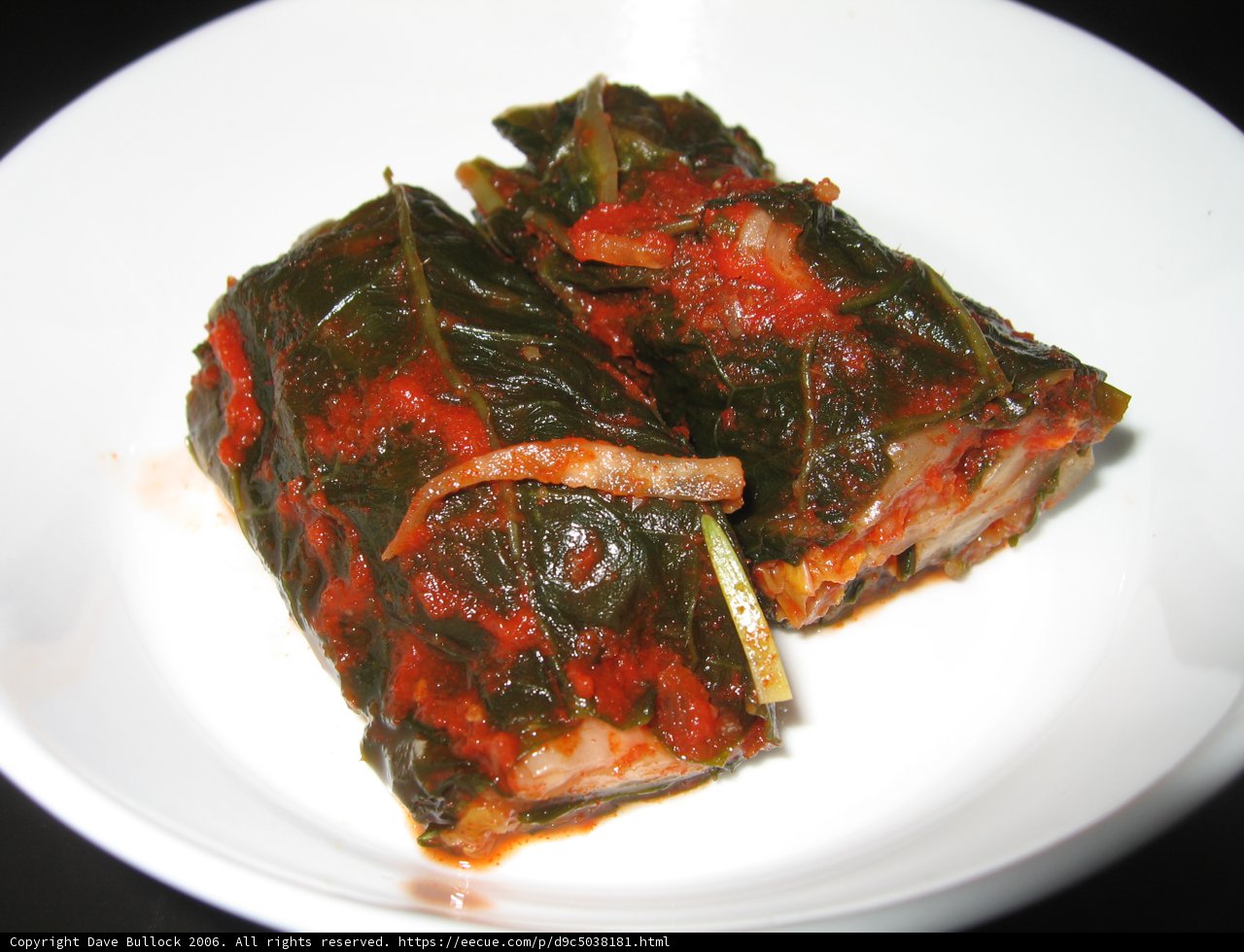 Stuffed Cabbage Leaves Delight