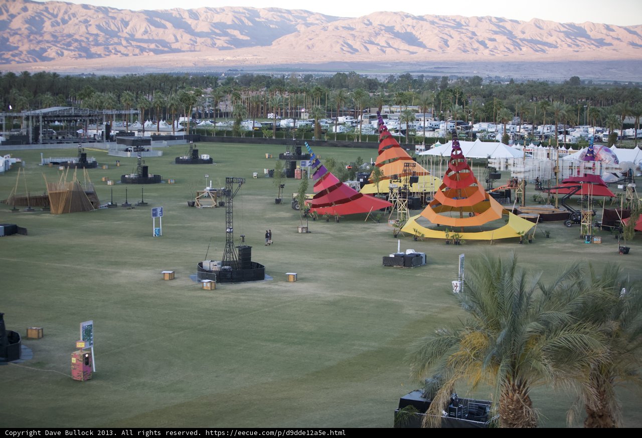 A Tent City at Coachella 2013