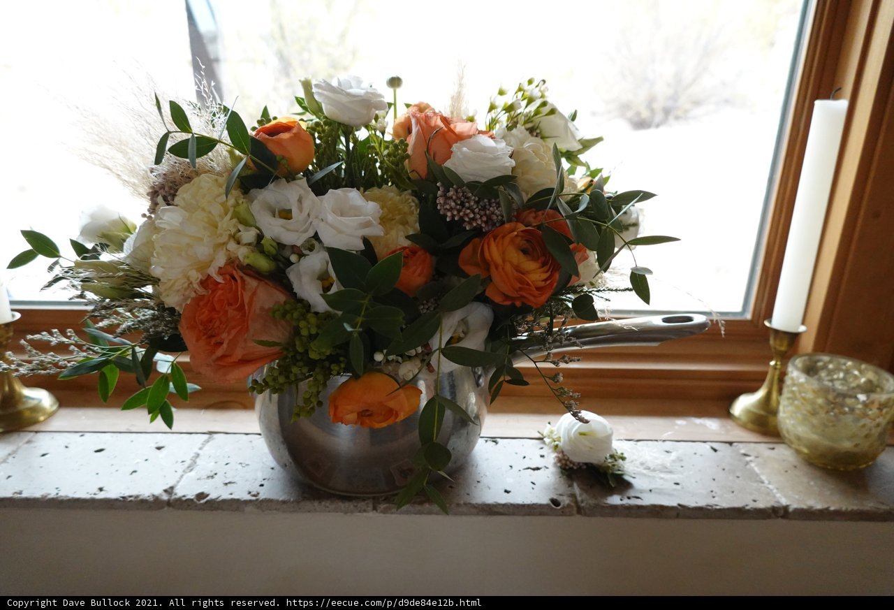Floral Bliss on a Windowsill