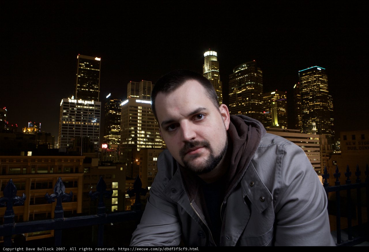 Metropolis Man in a Hoodie