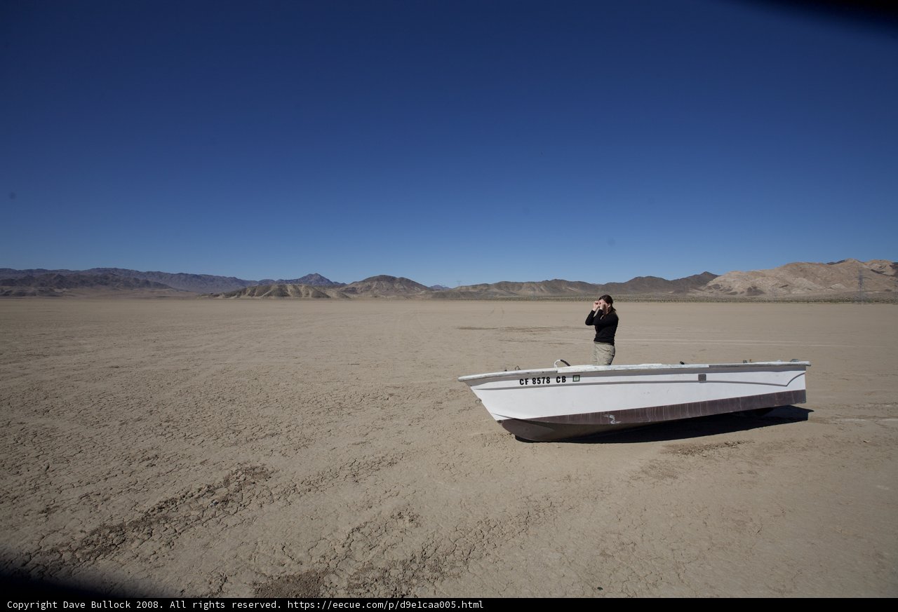 Boating in the Desert