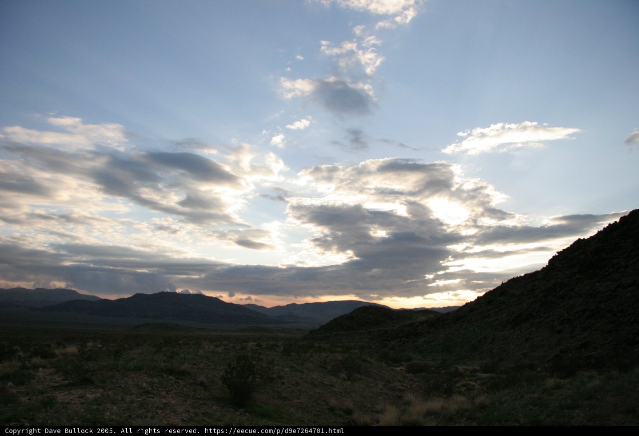 Majestic Sunset Over the Rolling Hills