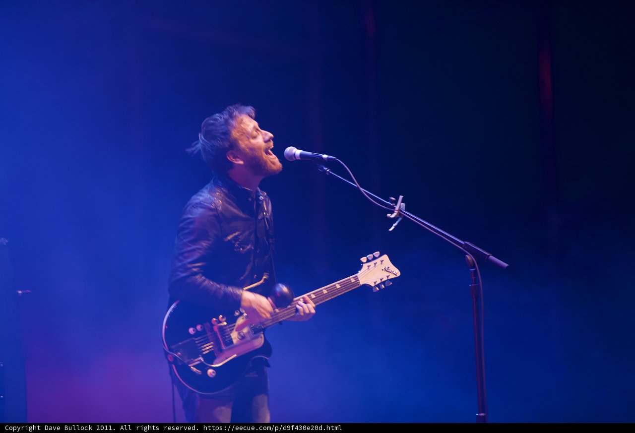 Rocking the Stage: A Man with his Guitar at Coachella 2011