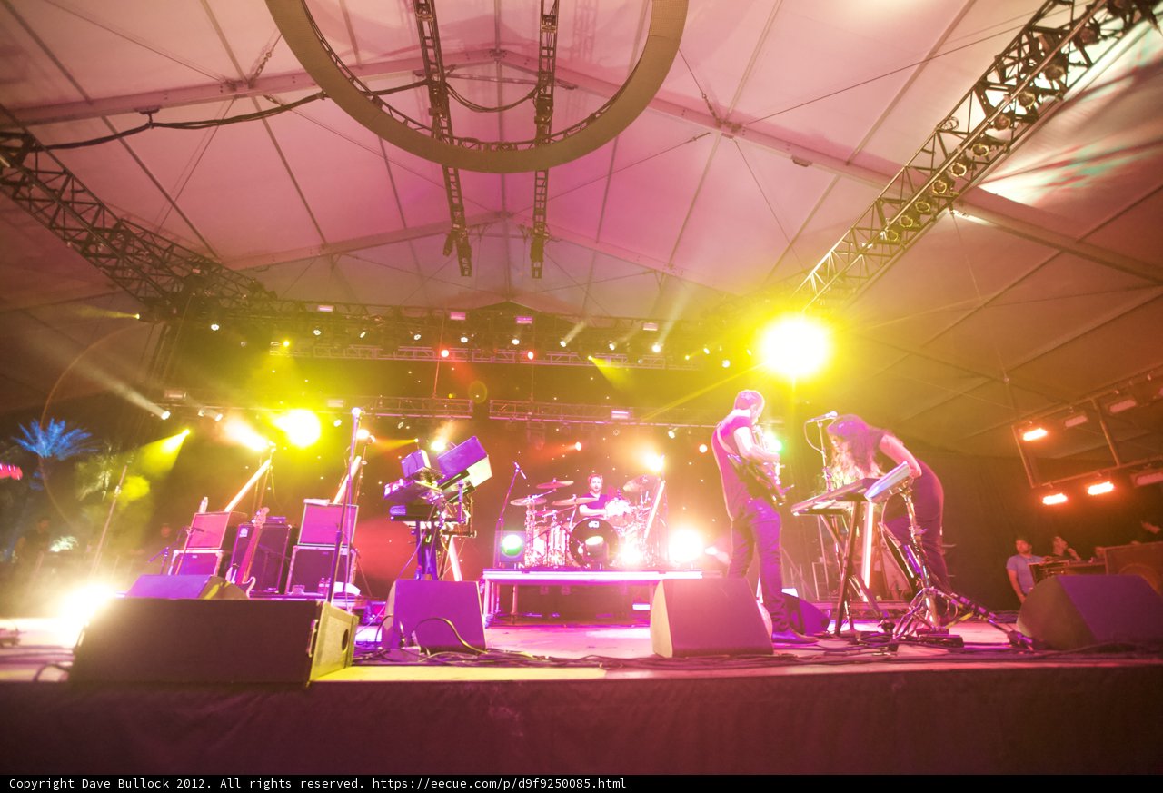 2012 Coachella Rock Concert Performance
