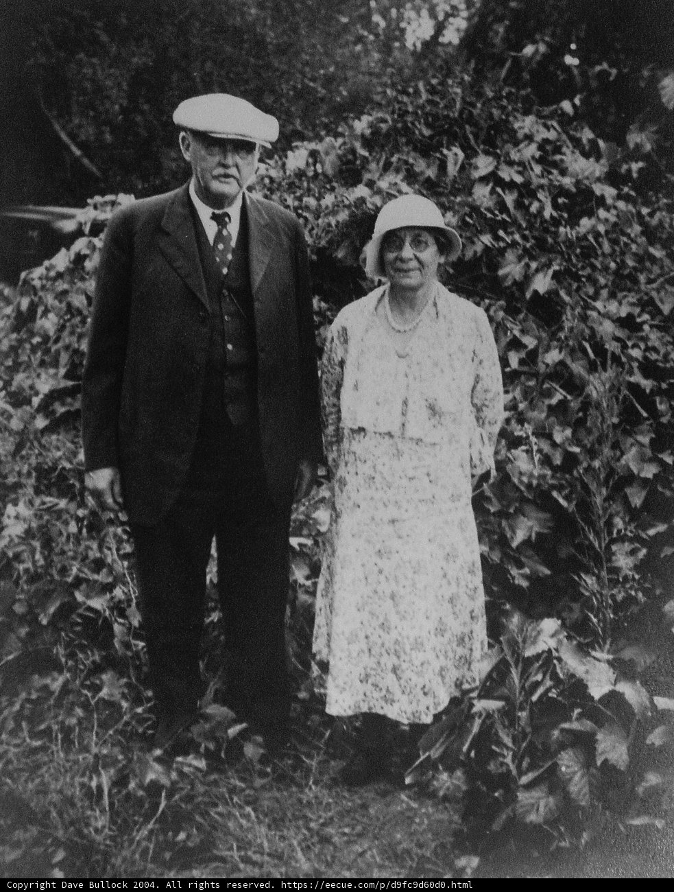 Vintage Wedding Portrait