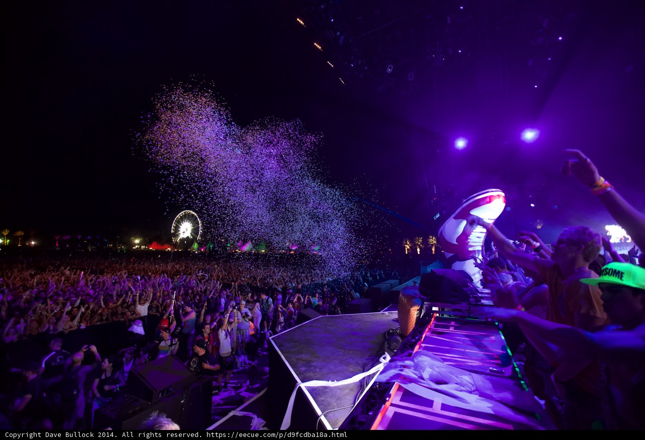 Confetti Chaos at Coachella