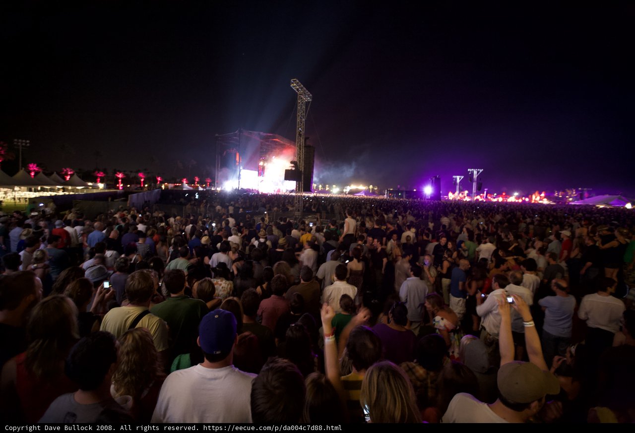 2008 Coachella Concert Crowd