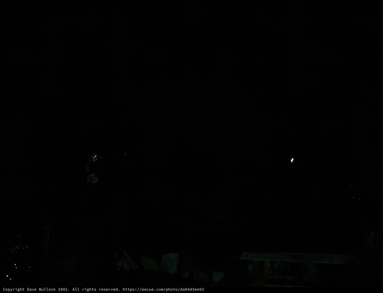 Night Sky over University of Maryland