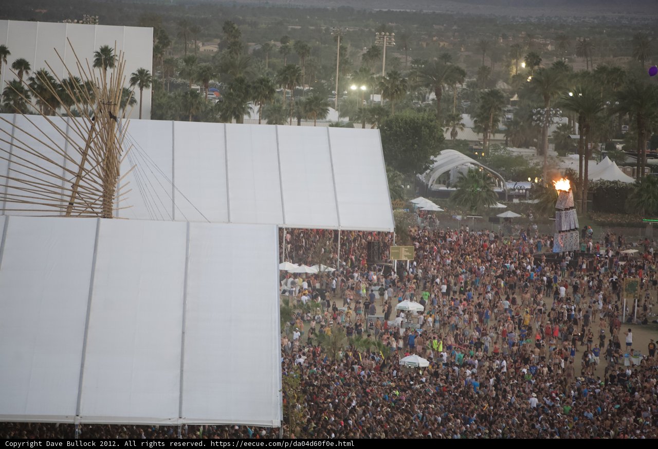 Coachella Crowd Goes Wild