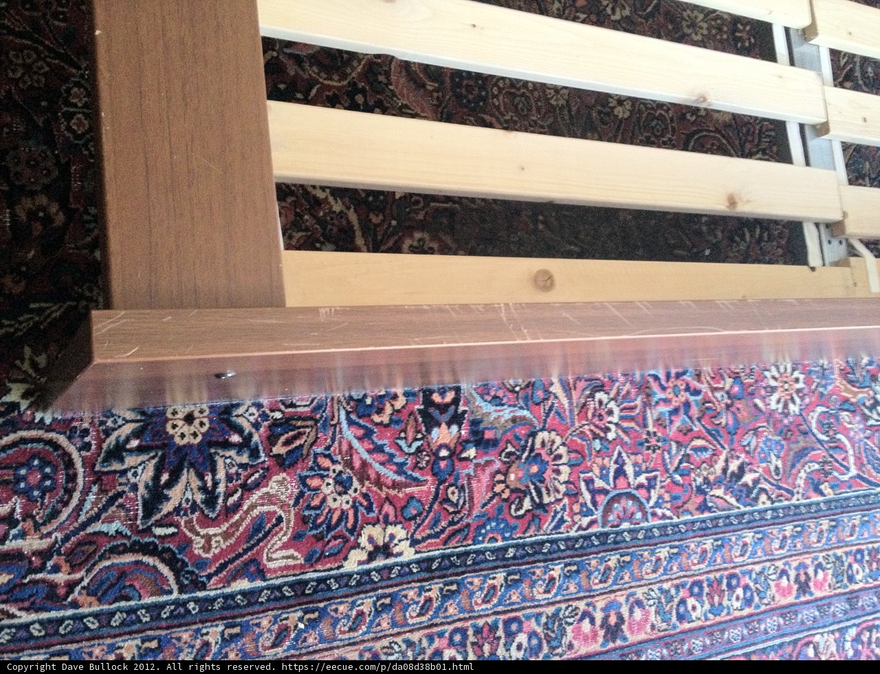 Rustic Wooden Bed Frame