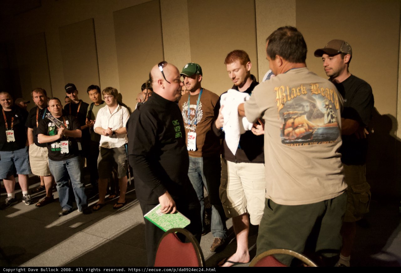 The Man in Black at Defcon Day 3