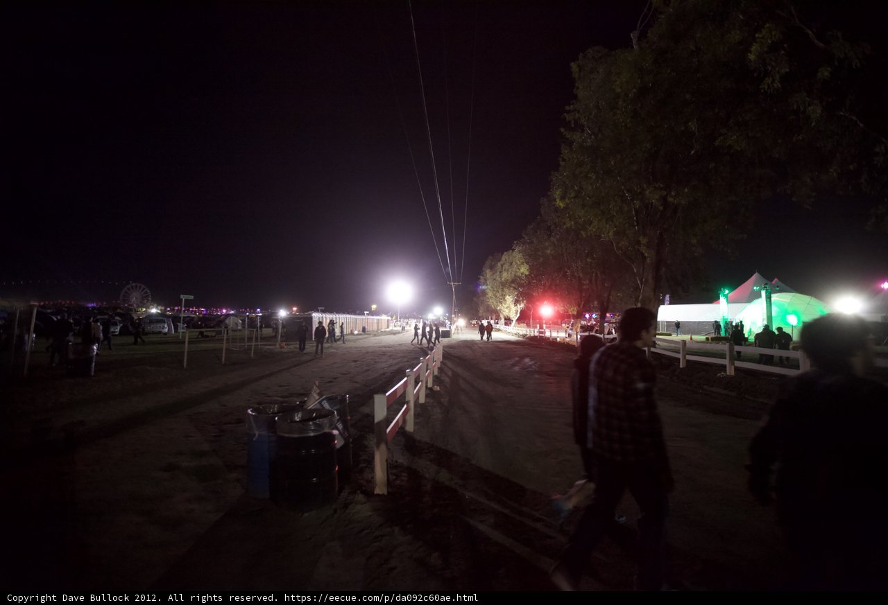 Night Stroll on a Dirt Road