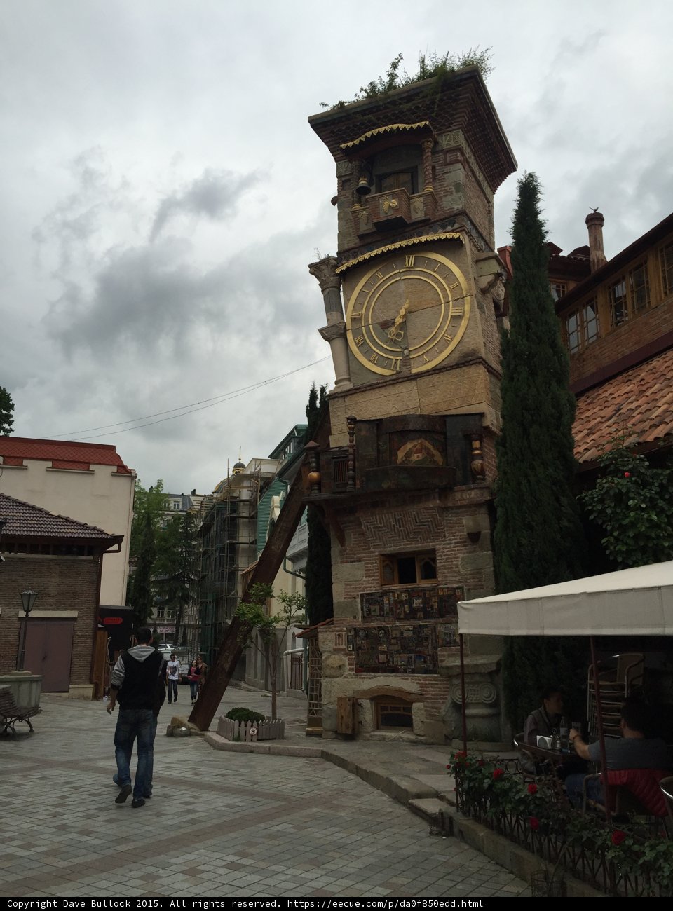 Gabriadze Tower from Street