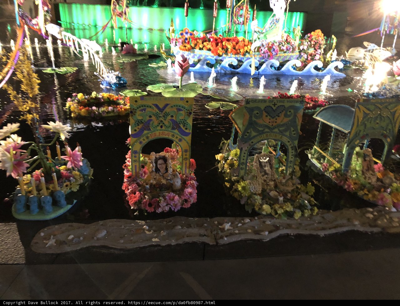 Colorful Boats on the Lake