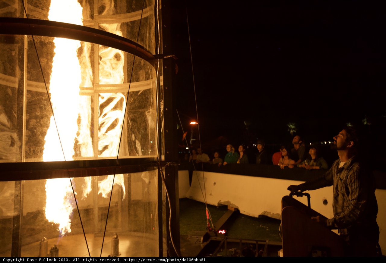 Man Tames the Flames