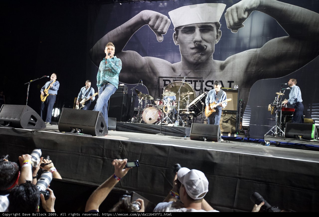 Morrissey rocks Coachella 2009
