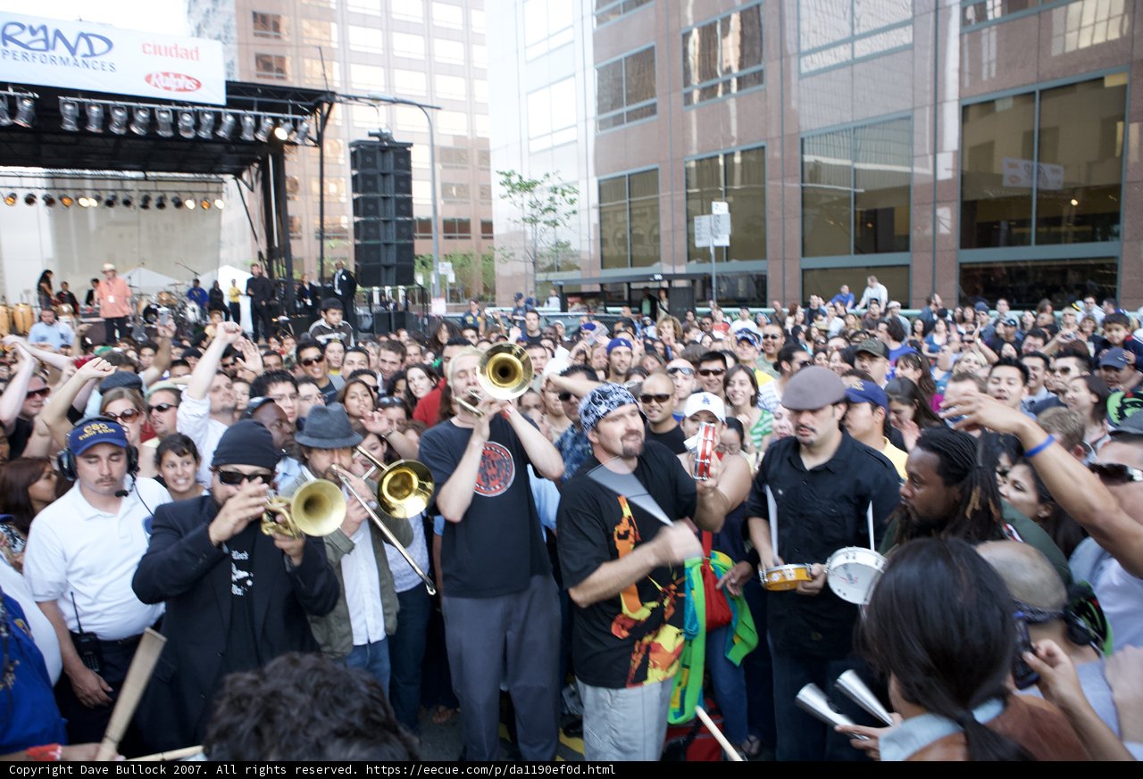 Gathering of the Brass: A Street Performance
