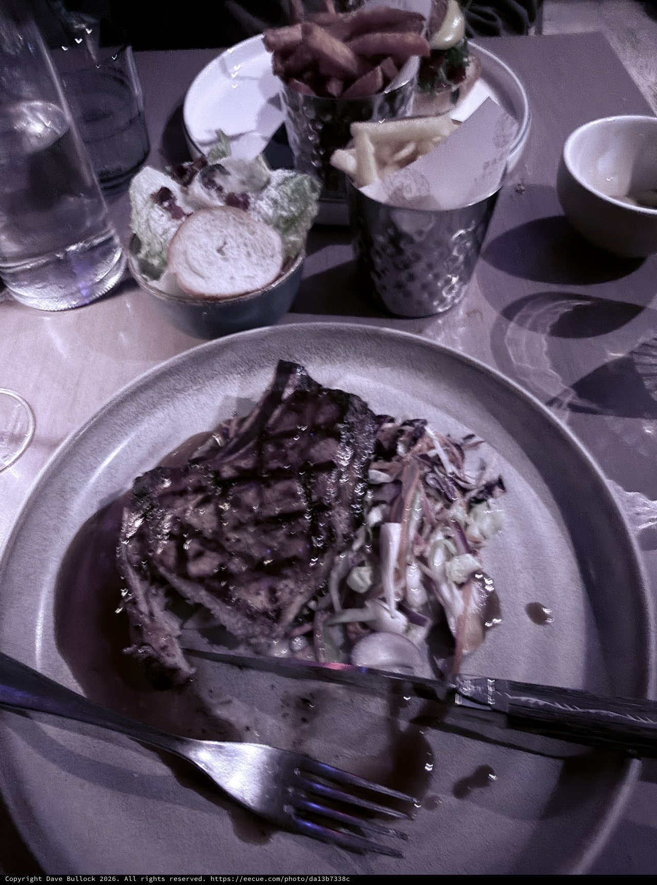Late Night Dining in London: Steak and Sides