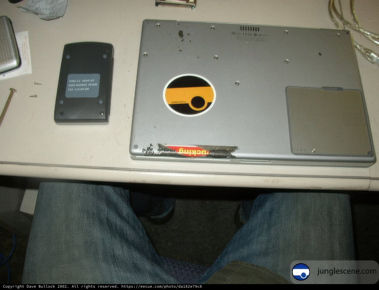 Personal Computer with Stylish Laptop Sticker
