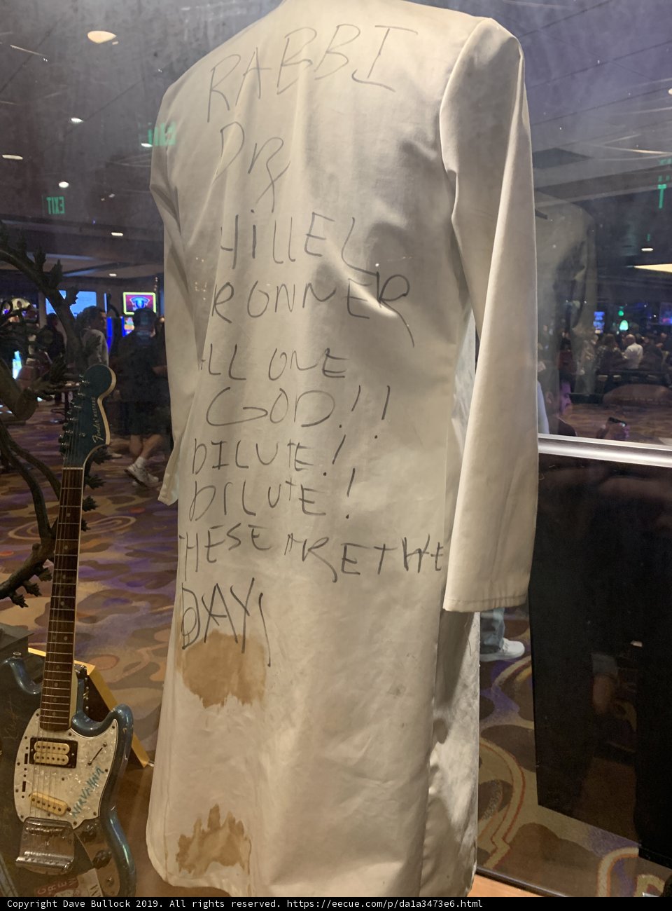 The White Coat with a Message