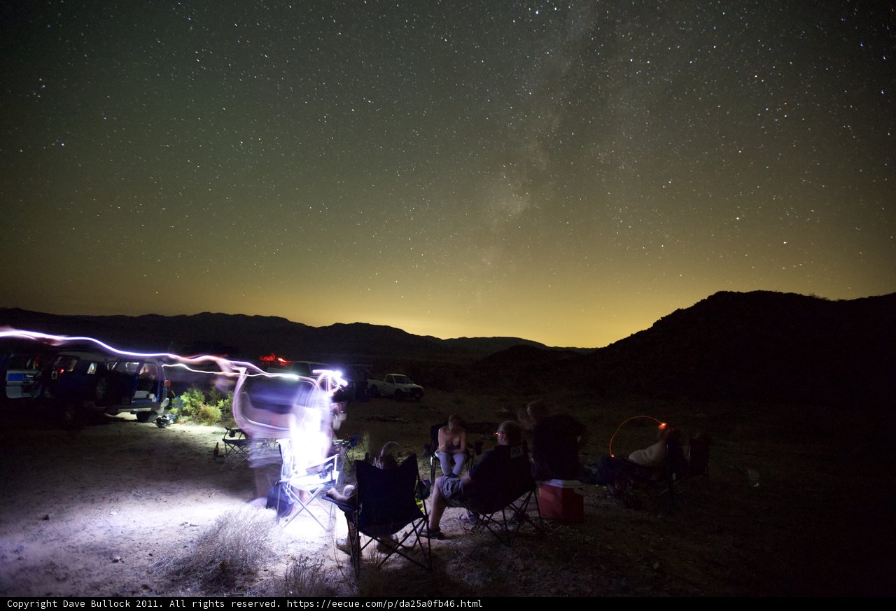 Starry Night in the Desert