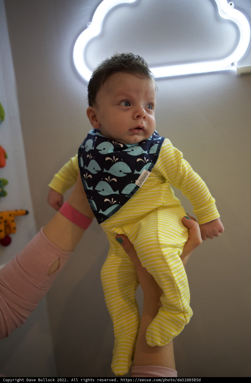 Little Charmer: Wesley at 2 Months