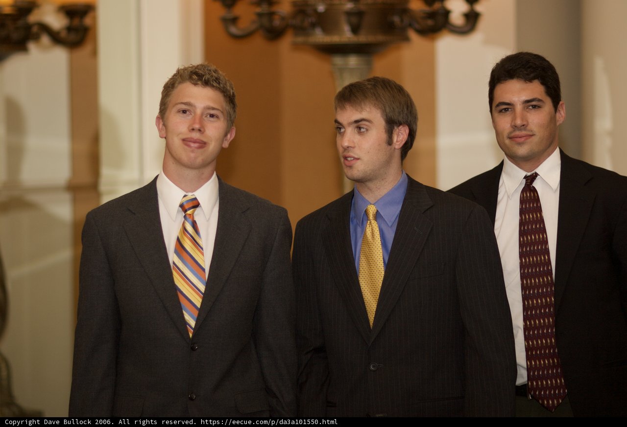 Three Suave Men in Striking Ties