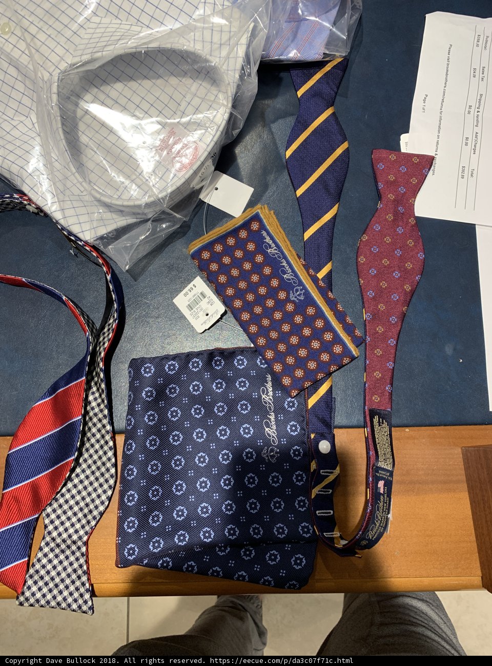 Ties and More: A Formal Collection