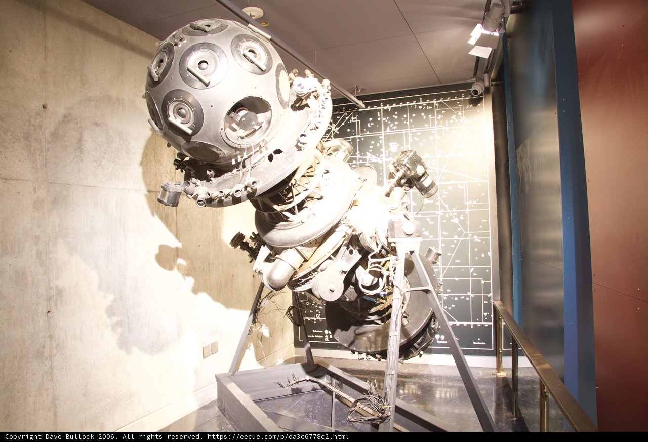 Machine Display at Planetarium Building