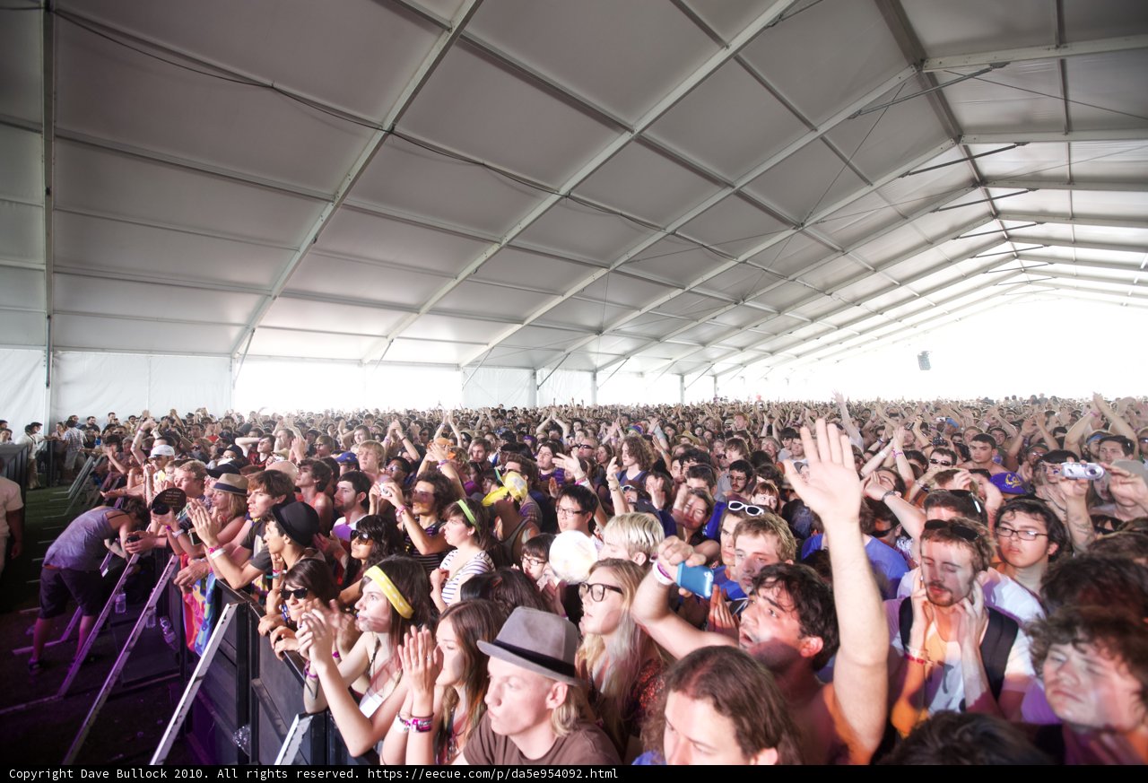 High Energy Concert Crowd