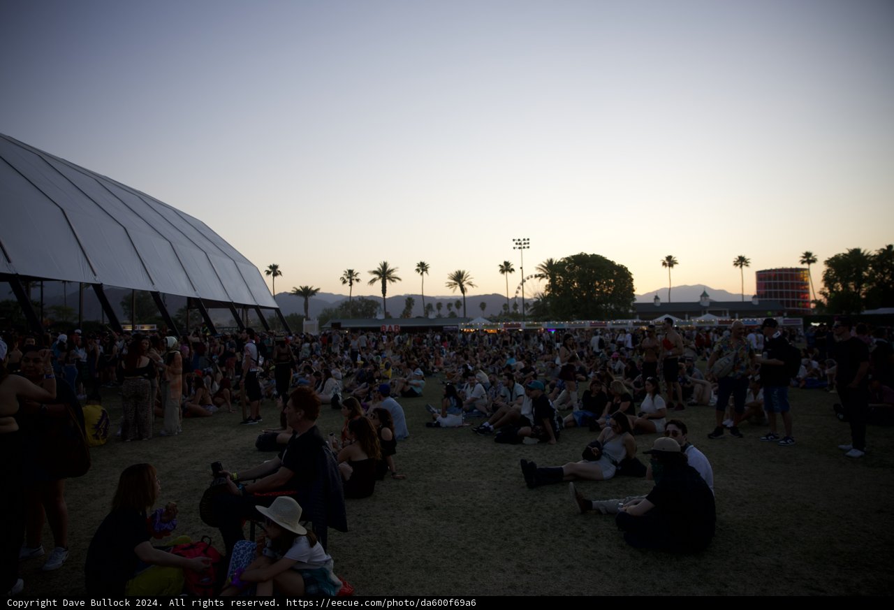 Sunset Serenity at Coachella 2024