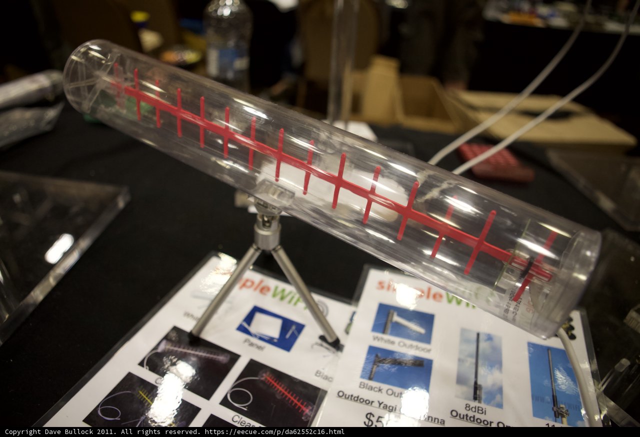 Clear Tube with Red Lines