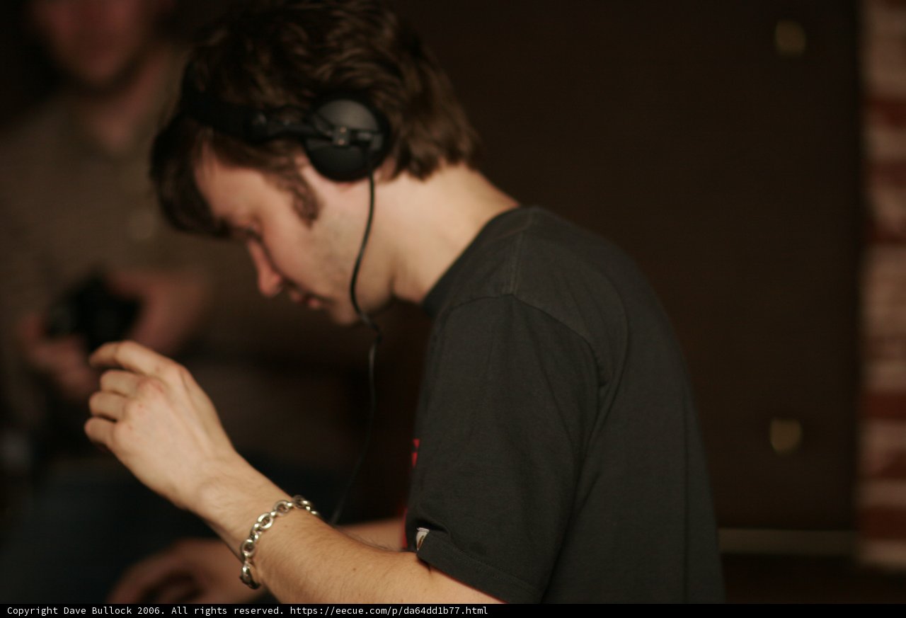 The DJ in his Element