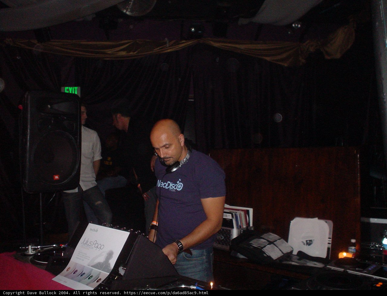 DJ at a Nightclub