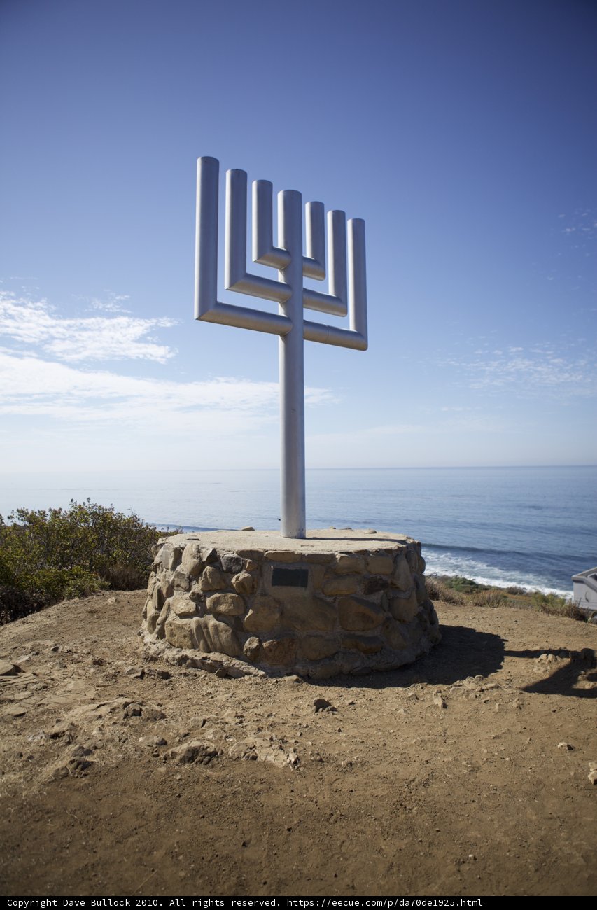 Menorah by the Sea